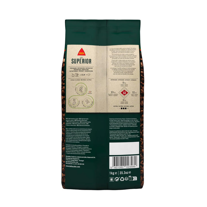 Delta Cafés Superior Kaffeebohnen, 1 Kg