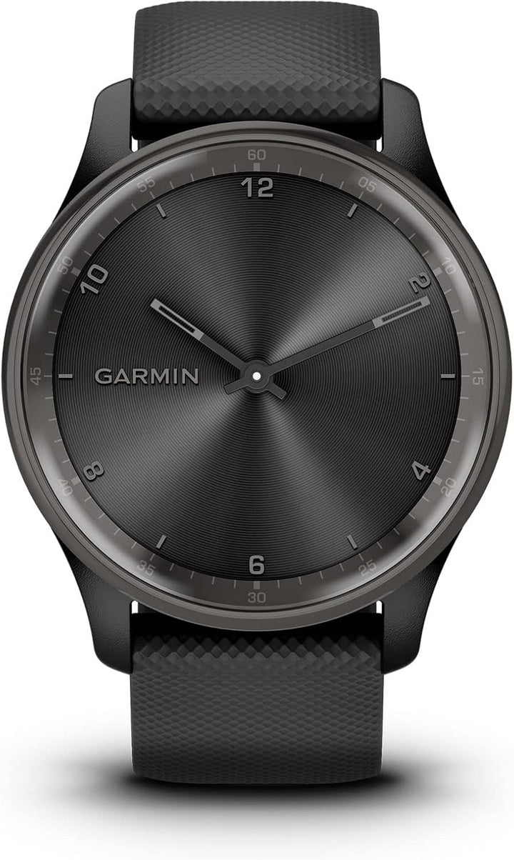 Garmin vÃvomove Trend - smartwatch hibrid cu mâini analogice și ecran tactil. Funcții de fitness/sănătate, analiza somnului, Garmin Pay, notificări de pe smartphone și până la 5 zile de autonomie
