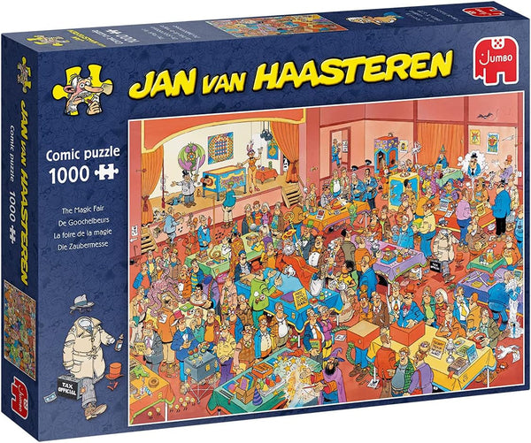 Târgul magicienilor, puzzle jigsaw 1000 piese adulți