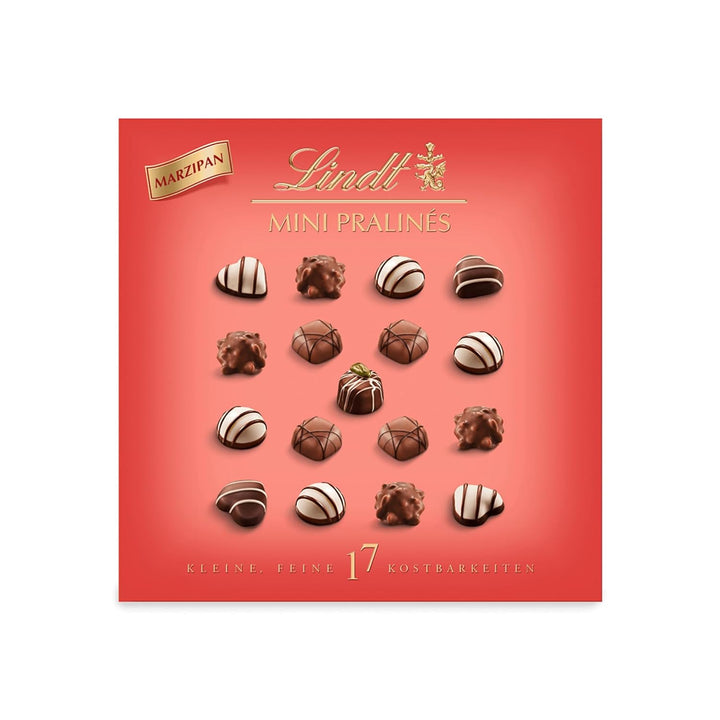 Lindt Schokolade - Nougat Mini Pralinés | 165 G | -Schachtel Mit 36 Pralinen in 9 Ausgewählten, Exquisiten | Pralinengeschenk | Schokoladengeschenk | 1Er Pack