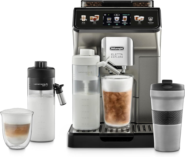 Delonghi ECAM 450.86.T Eletta Explore Cold Brew, negru