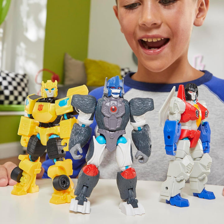 Transformers Mixmashers Starscream figurină de acțiune personalizabilă și accesorii