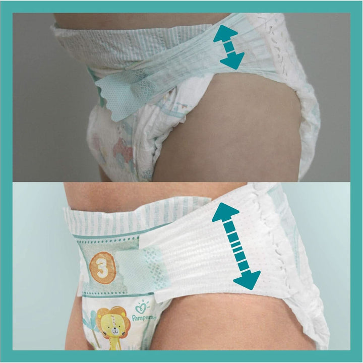 Pampers (Alte Version), Baby Windeln Größe 4+ (10-15Kg), 100 Stück