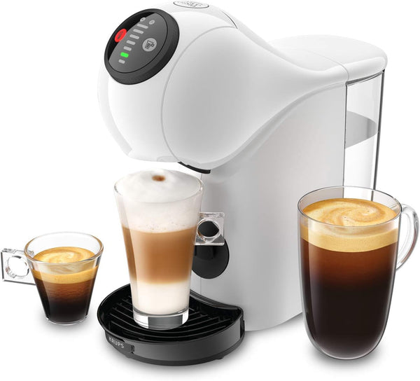NESCAFÉ DOLCE GUSTO Krups Genio S, Mașină de cafea pentru espresso și alte băuturi cu capsule, Automată, Alb