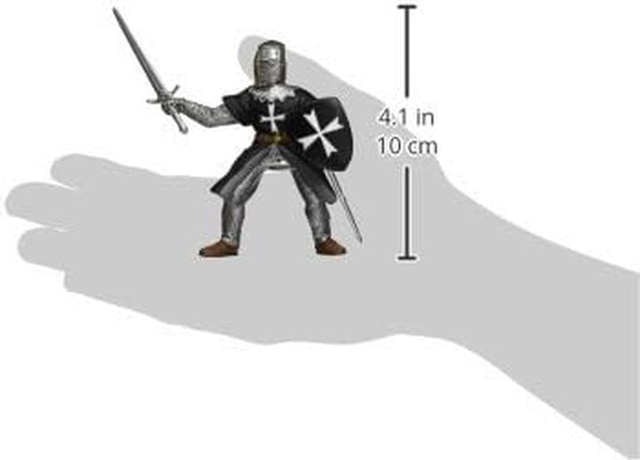 Papo -Pictate manual - Figuri -Medieval-Fantasy - Cavalerii Sfântului Ioan cu sabie-39938-Collectable-Pentru copii - Potrivit pentru băieți și fete - De la 3 ani