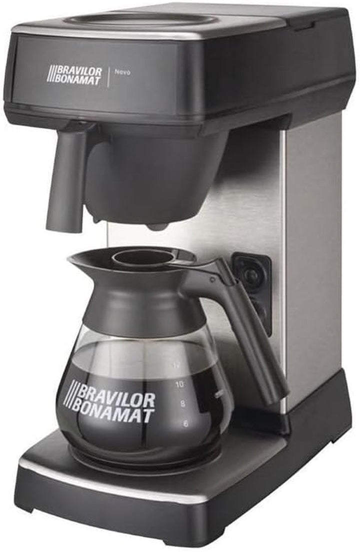 Bravilor Bonamat F454 Novo filtru de cafea, 1.5 L, negru, 430(H) X 205(W) X 340(D)Mm