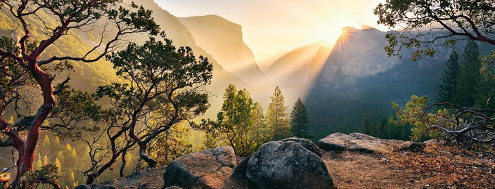 Ravensburger Puzzle 15083 - Yosemite Park - puzzle jigsaw de 1000 de piese pentru adulți și copii de peste 14 ani în format panoramic