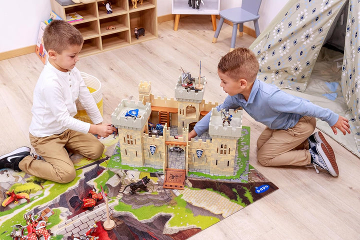 Papo 39922 Armă Maestru Dragon Evul Mediu - Figură fantastică, multicoloră