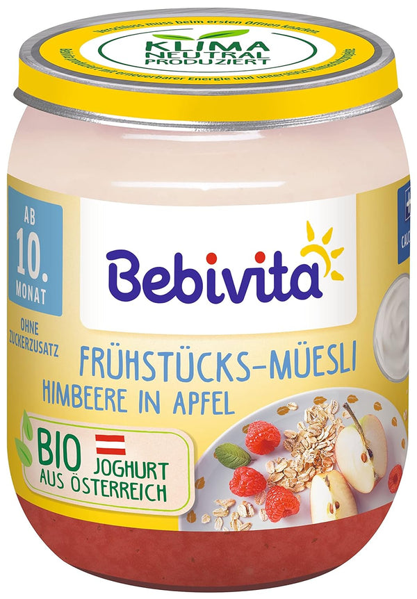 Frühstücks-Müsli Himbeere in Apfel, 6Er Pack (6 X 160 G)