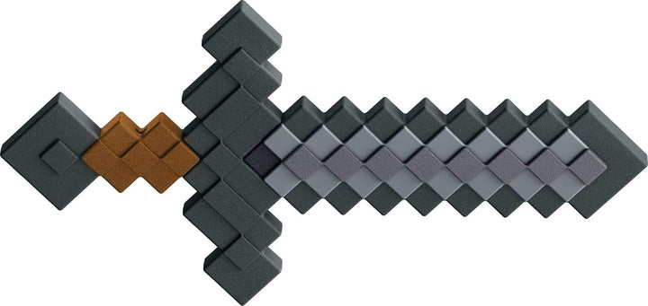 Colecția de accesorii pentru jucării Mattel Minecraft Battle în design pixelat pentru jocuri de rol (stiluri diferite), JCV19, [Multicolor]