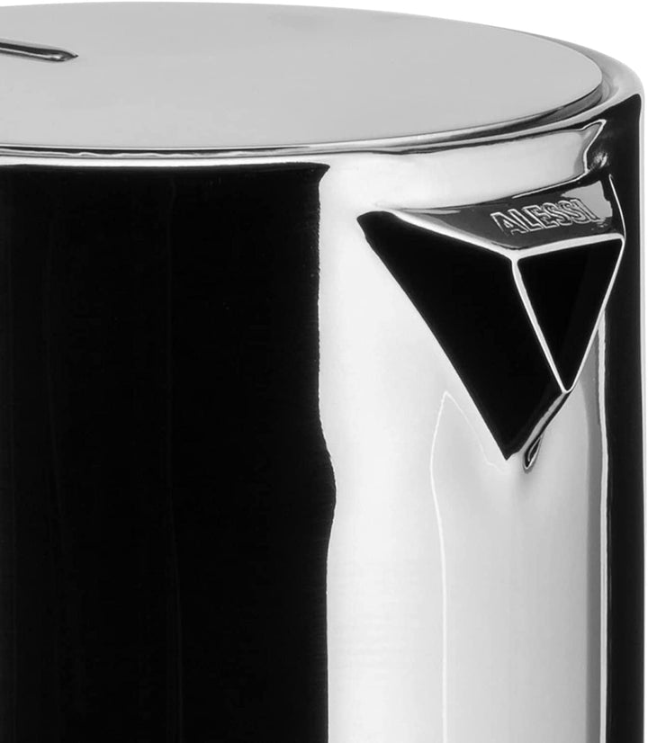 Alessi 9090/6 Espressoar 6 cești Pentru inducție, oțel inoxidabil, argintiu, 15.5 X 13.5 X 27 Cm