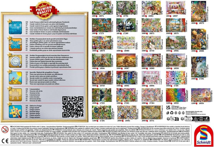 Schmidt Spiele 57379 Camper Romance, puzzle jigsaw 500 piese