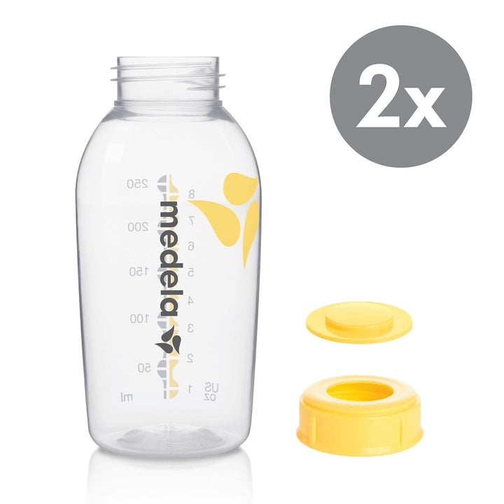 Medela Flaschen Zur Aufbewahrung Von Muttermilch | Bpa-Frei | Packung À 2 × 250 Ml