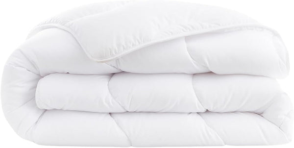 Abeil Couette Douceur Et Fraicheur Blanc Quilt Feran Ice Soft And Fresh, White, 240 X 260 Cm, Poliester, 240X260