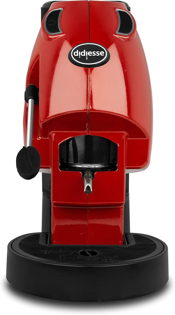 Cafetiera Didiesse cu tampoane, 44 Mm, model Baby Frog Pad Maker - Compact 450 W - cu funcție de așteptare și rezervor de 1,5 L (roșu)