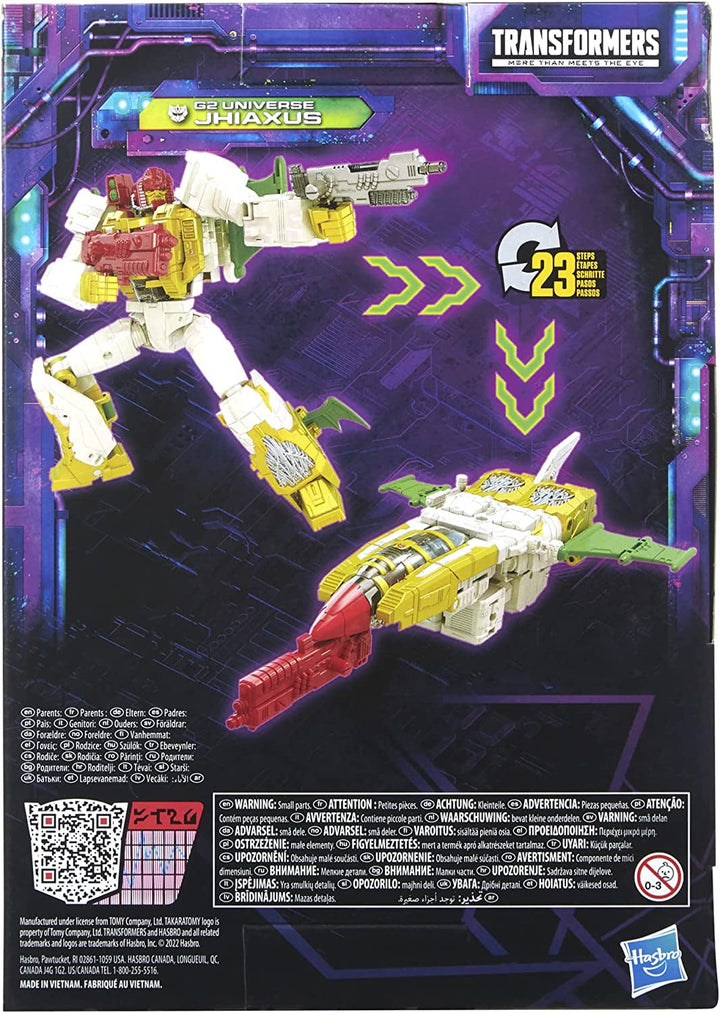 Jucărie Transformers Generations Legacy 17.5 cm Large Voyager G2 Universe Jhiaxus figurină de acțiune, pentru copii cu vârsta de peste 8 ani
