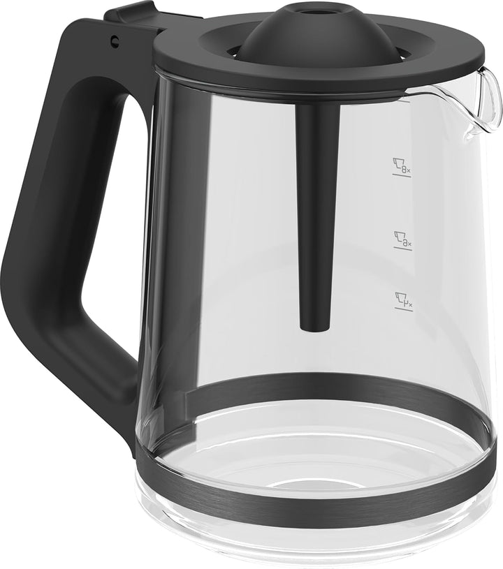 GRUNDIG KM8440 Cafetieră cu filtru digital, roșu, 1000 W, 1,25 litri
