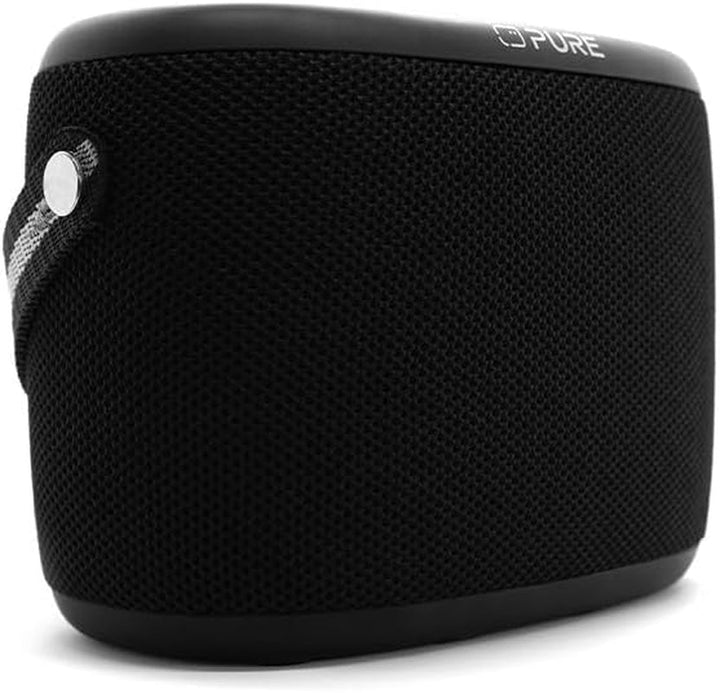 Pure Woodland Mini boxă de exterior cu Bluetooth și radio DAB+/FM (impermeabil IP67, robust, portabil, baterie 14H, perfect pentru grădină și camping) Verde