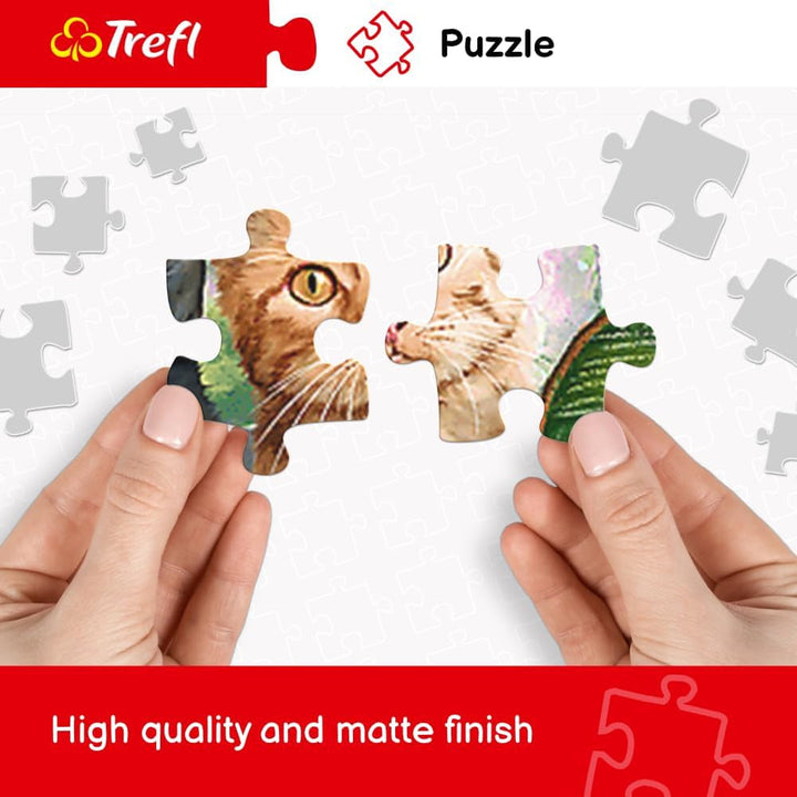 Trefl, Puzzle, Praga, Republica Cehă, 500 piese, Calitate premium, Pentru adulți și copii cu vârsta de peste 10 ani