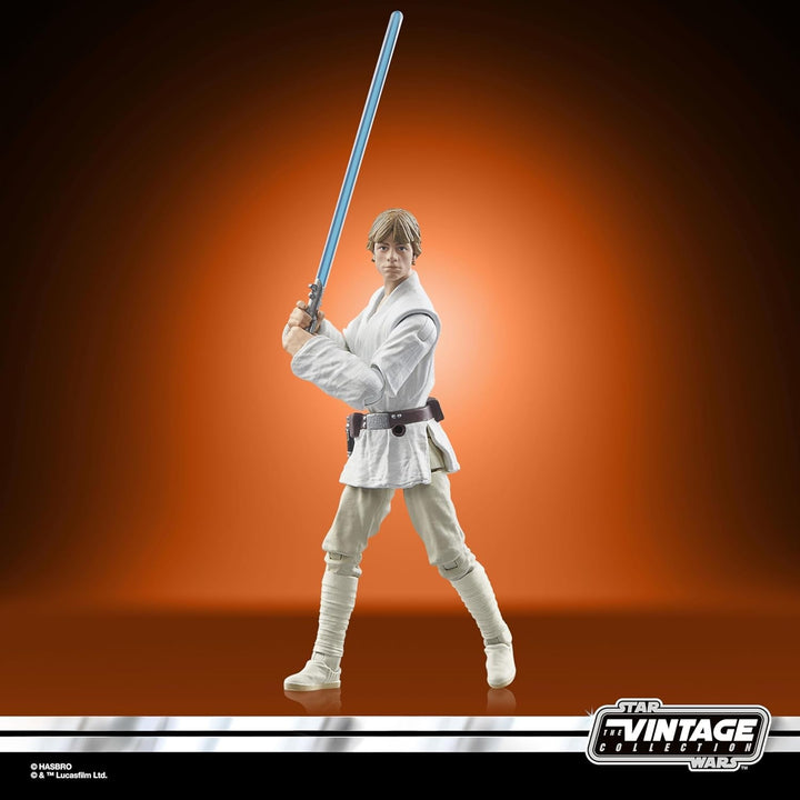 Star Wars Colecția Vintage Luke Skywalker, figurină Star Wars: O nouă speranță, 9,5 cm