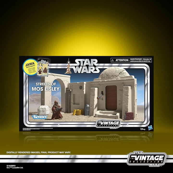 Star Wars Colecția Vintage Străzile din Mos Eisley, Star Wars: O nouă speranță Set de figuri de acțiune (scara figurii 9,5 cm)