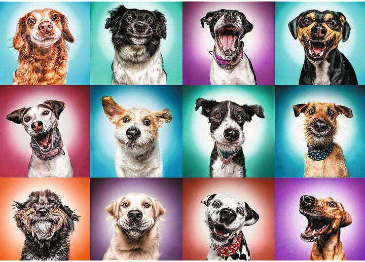 Trefl TR27119 Funny Dog Portraits II 2000 Pieces, Premium Quality, For Adults And Children From 12 Years Puzzle, Coloured