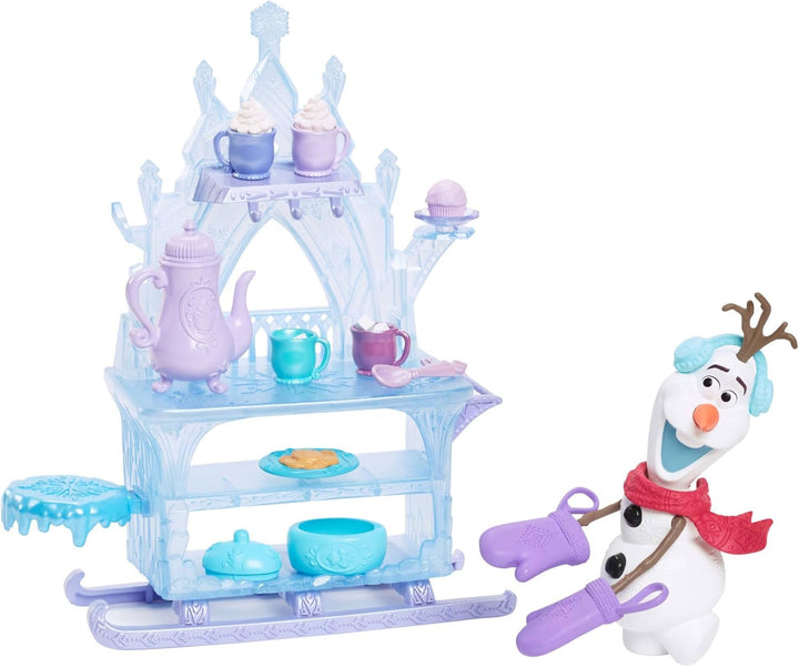 Mattel Disney The Ice Queen Elsa Doll, The Ice Queen Doll, păr blond pieptănat, mobilă, pantofi detașabili, cadouri Disney, jucării de la 3 ani, HLW47