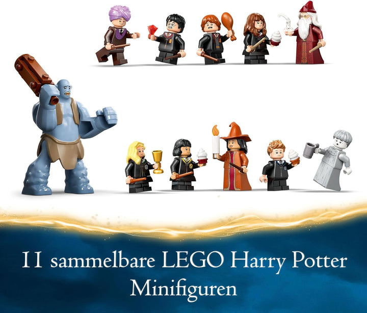 Castelul Hogwarts LEGO Harry Potter: Sala Mare, jucărie de colecționat, cu 11 minifigurine, inclusiv Hermione Granger, cadou magic pentru băieți și fete 76435