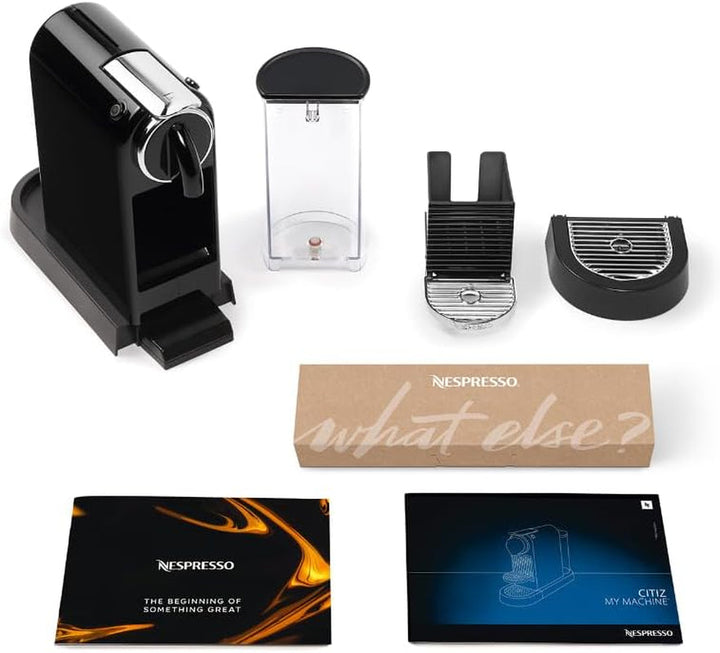 De'Longhi Nespresso Citiz EN167.B Espresso Machine negru cu pompă de înaltă presiune