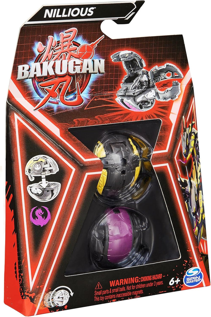 Bakugan 3.0 Core Ball Pachet de 1, Figurină de acțiune personalizabilă cu card de personaj de colecționat, Diferite variante, Pentru copii cu vârsta de peste 6 ani