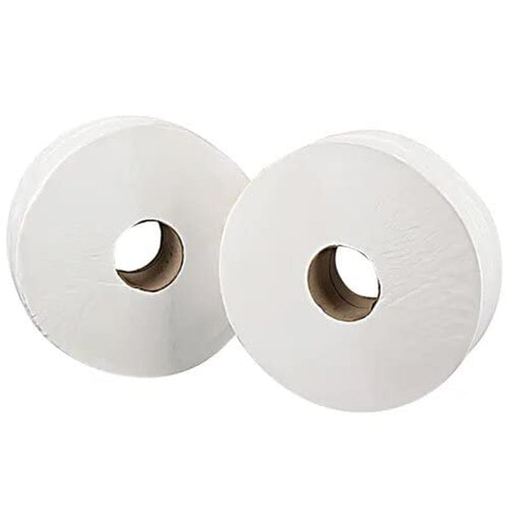 Q Connect KF03810 Hârtie igienică Jumbo, 2 straturi, 400 M, 6 role