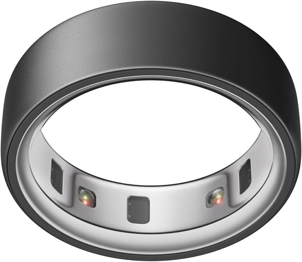 Inel 4 - Stealth - Dimensiune 10 - Inel inteligent | Măsurați mai întâi cu Oura Ring 4 Sizing Kit | Sleep Tracking Wearable - Heart Rate - Fitness Tracker - Autonomie până la 8 zile