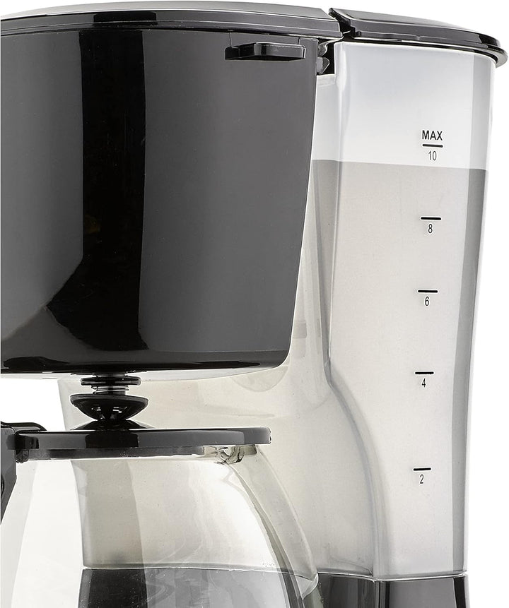 Cafetieră Tristar cu capacitate de 1,25 litri - Pentru 10-12 cești, de asemenea, pentru camping, CM-1245, negru