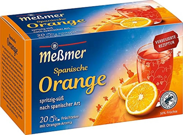 Ceai Meßmer Ländertee | Fructe de pădure nordice | 20 pliculețe de ceai | Fără gluten | Fără lactoză | Vegan