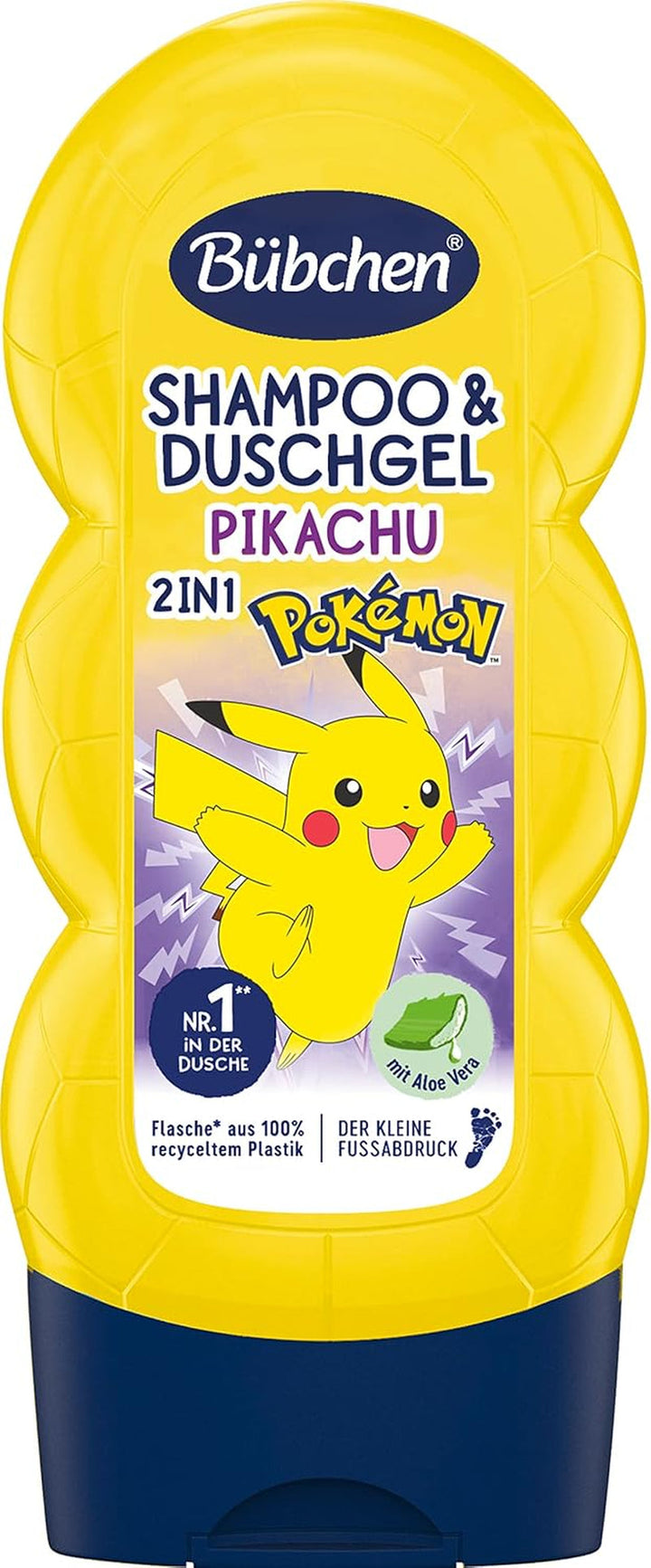 Șampon și gel de duș pentru copii, Pokémon Pikachu Edition, 230 ml (pachet de 3)