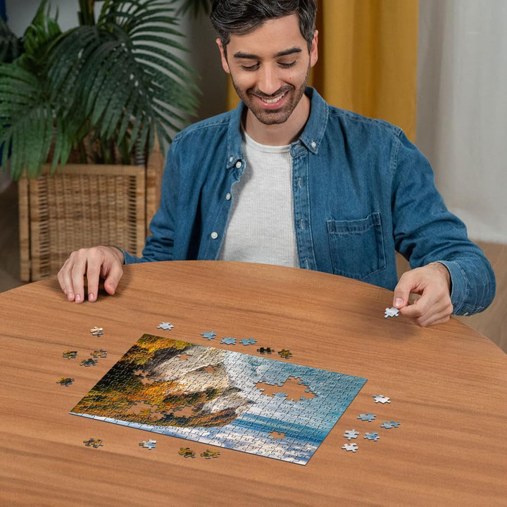 Ravensburger Puzzle 12001479 - Kreidefelsen Auf Rügen - 300 piese puzzle jigsaw Germania Colecție pentru adulți cu vârsta peste 14 ani