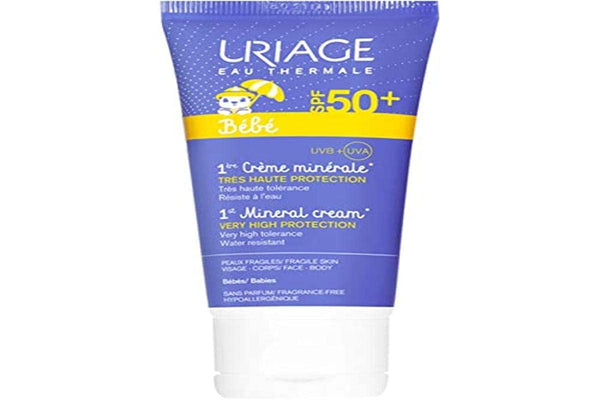 Uriage Baby Mineral Cream SPF50+ Protecție solară, 50 ml
