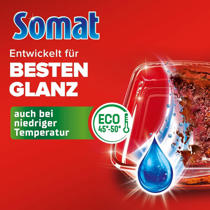 Somat All in 1 Power Gel (67 cicluri de clătire), Lichid de spălat vase pentru curățare puternică