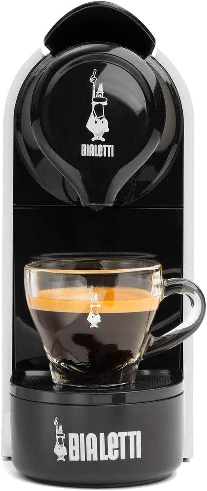 Bialetti Gioia Coffee Espresso Machine, alb
