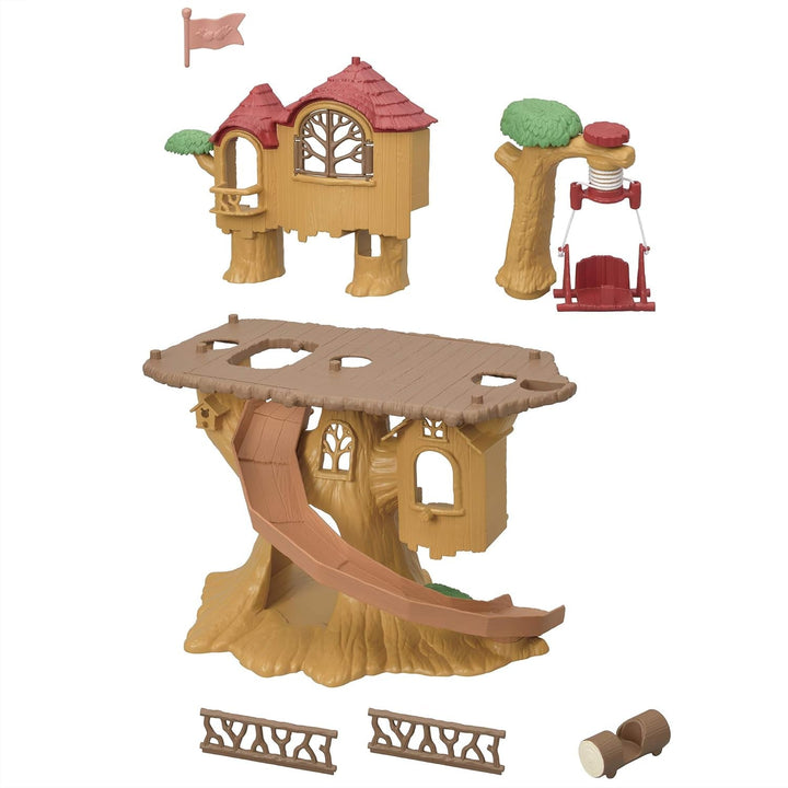 Sylvanian Families 5494 Adventure Tree House - Set de joacă pentru casa de păpuși
