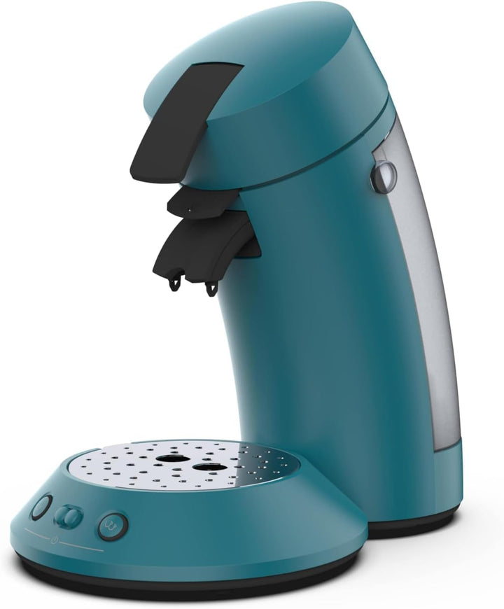 Aparat de cafea cu doze Philips Senseo Original plus - Selectare putere cafea, Tehnologie Coffee Boost, Ecologic, Funcție pentru două cești, Rezervor de apă de 0,7 l, Încălzire rapidă, Crema catifelată (CSA210/60)