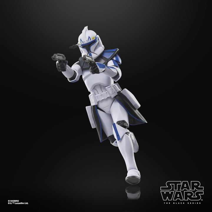 Star Wars seria neagră Clone Captain Rex, Star Wars: Ahsoka Premium Action Figure pentru a colecta (15 Cm)