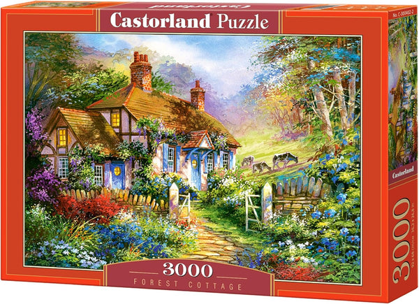 Castorland C-300402-2 - Forest Cottage, puzzle jigsaw 3000 piese
