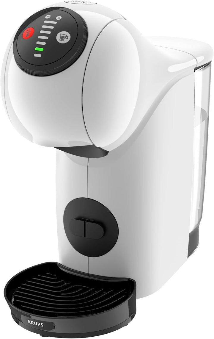 NESCAFÉ Dolce Gusto Genio S de la KRUPS, aparat de cafea cu capsule, 15 bar, ultracompact, presiune înaltă, peste 30 de creații de cafea, dimensiune selectabilă a băuturii, oprire automată, antracit, KP243B