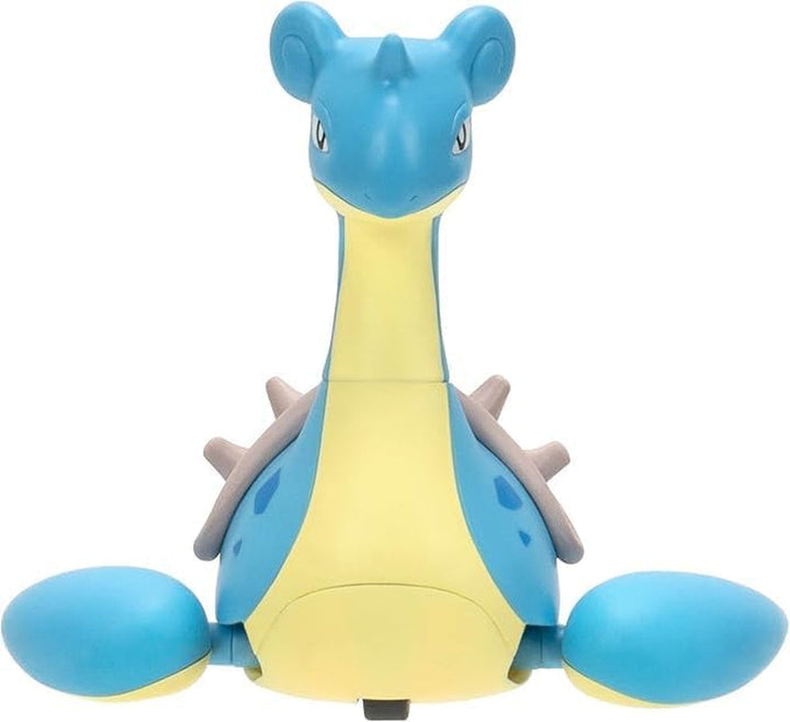 Pokémon PKW3416 - Battle Feature Figure - Lapras, Figură mobilă oficială, 11.5 cm