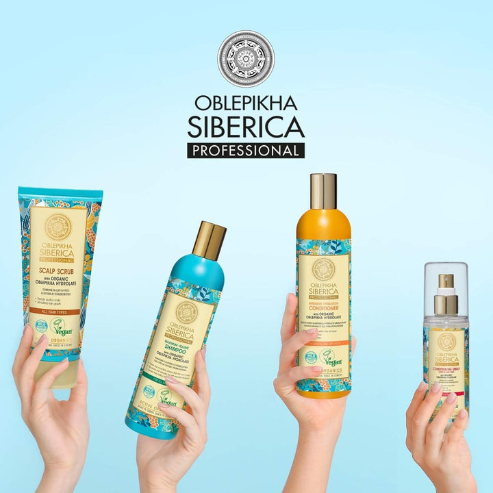 Natura Siberica Oblepikha Mască pentru păr grav deteriorat, 1 pachet (1 x 170 ml) Masca de par Naty Shop