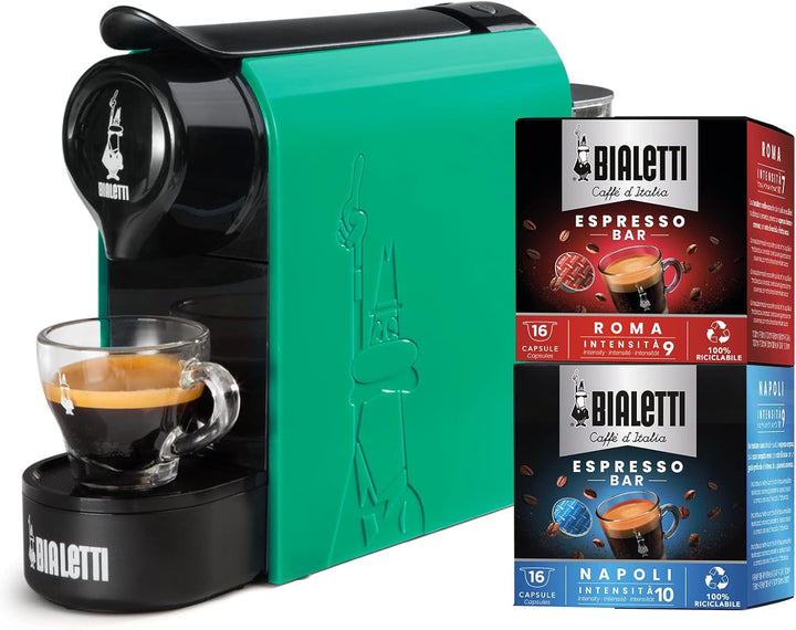 Bialetti Gioia Coffee Espresso Machine, alb