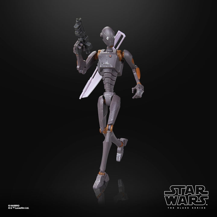 Star Wars Seria Neagră Commander Droid, Star Wars: Războiul Clonelor Premium colecționabil Figura de acțiune (15 Cm)