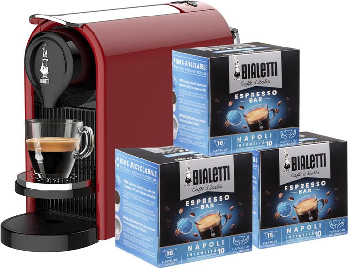 Bialetti Gioia Coffee Espresso Machine, alb