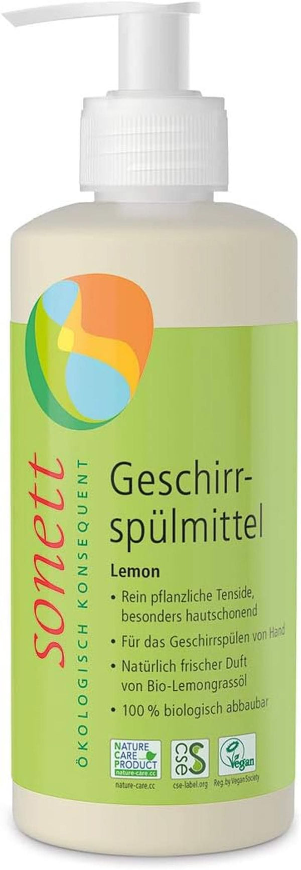 Lichid de spălat vase Sonett Lemon, 300 ml